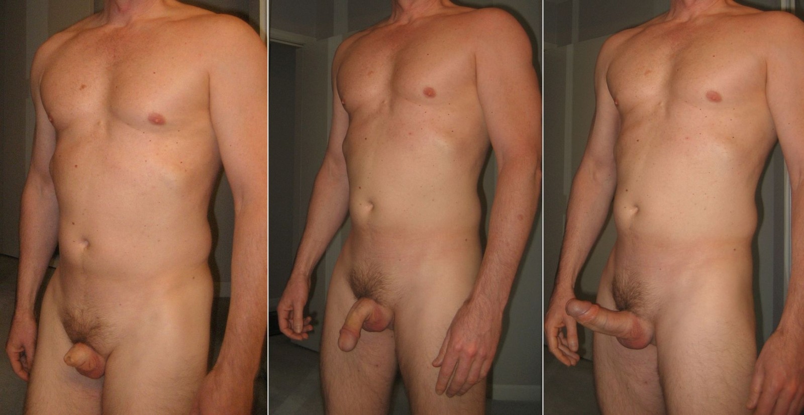 Genitals male shaved